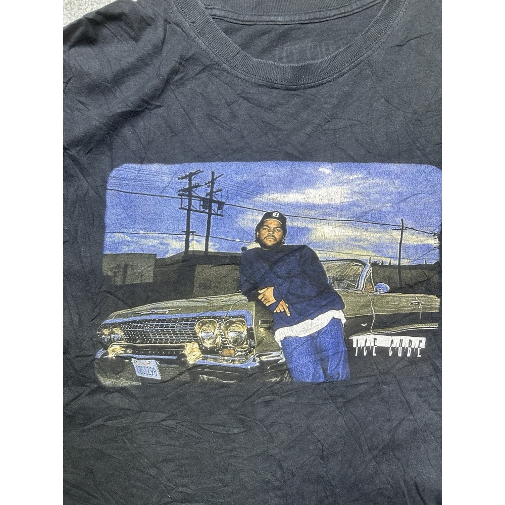 Boyz N The Hood Graphic TShirt Men's XL Black Short Sleeve Hip Hop Ice Cube - Picture 3 of 7
